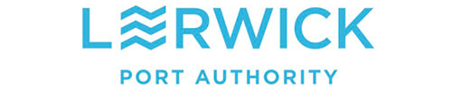 Logo władz portowych Lerwick          